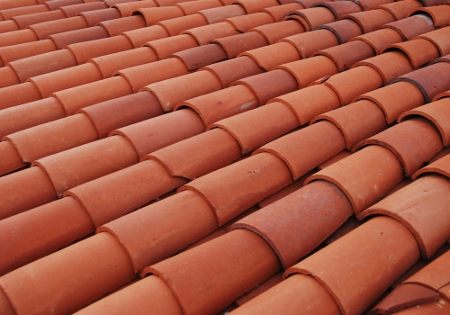 clay roof tiles
