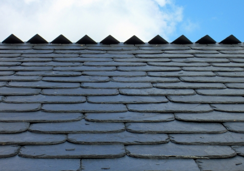 slate roof
